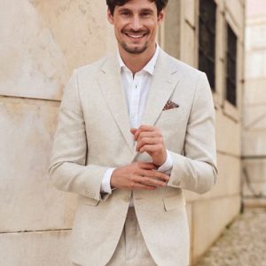 Bläck Nino linen blazer Kavajer