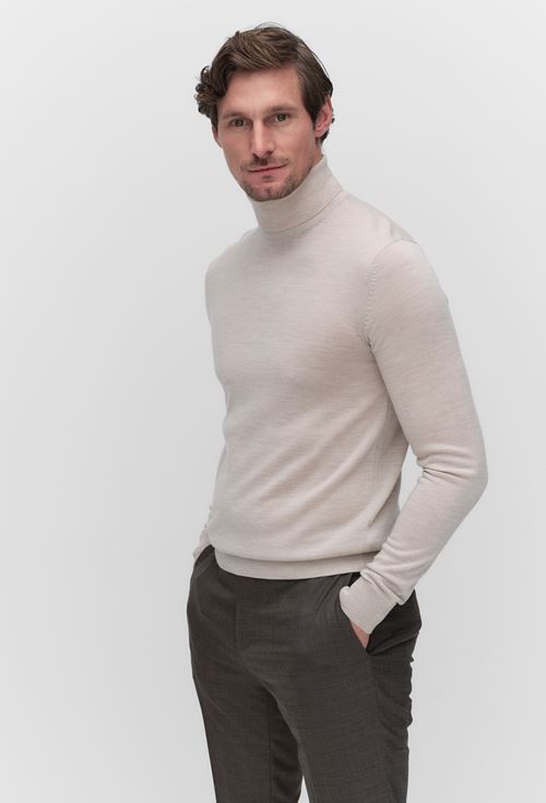 Bläck Ossian merino rollneck Tröjor