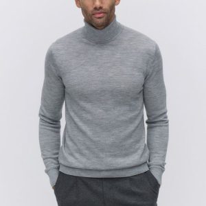Bläck Ossian merino rollneck Tröjor