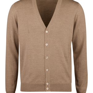 Cardigan brun