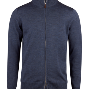 Cardigan hel zip denim