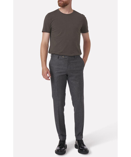 Denz Turn Up Trousers