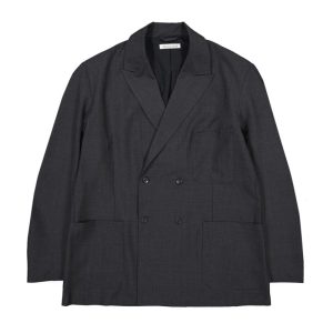 Eli double breasted jacket dark grey Eli double breasted jacket dark grey