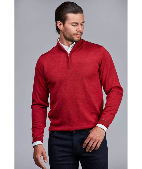 Halfzip Merino Knit