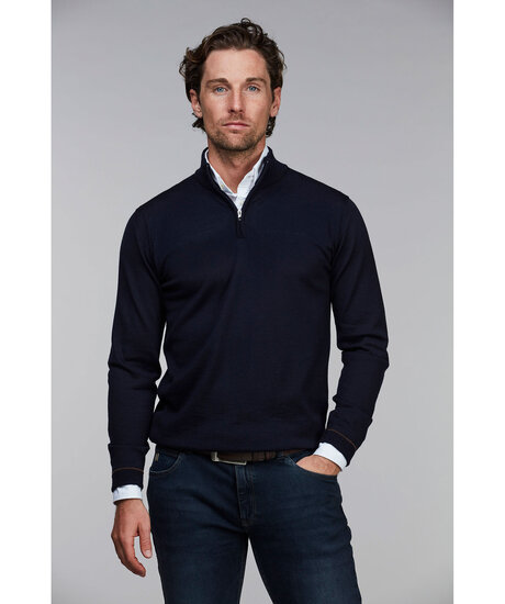 Halfzip Merino Knit