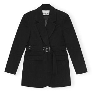 Kavaj bonded crepe black Kavaj bonded crepe black
