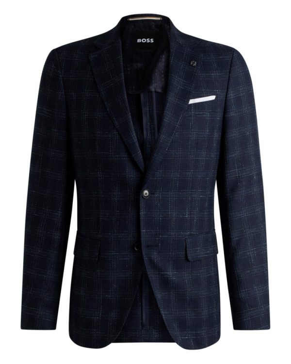Kavaj hutson dark blue