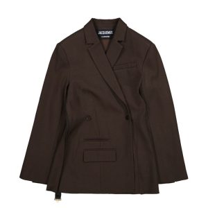 Kavaj la veste tibau mörkbrun Kavaj la veste tibau mörkbrun