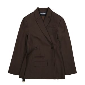 Kavaj la veste tibau mörkbrun Kavaj la veste tibau mörkbrun