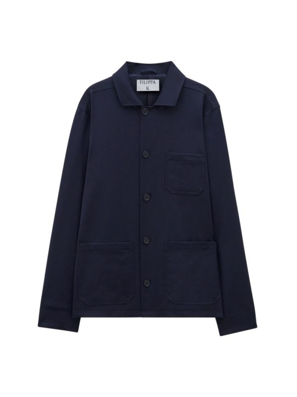 Kavaj louis gabardine jacket navy