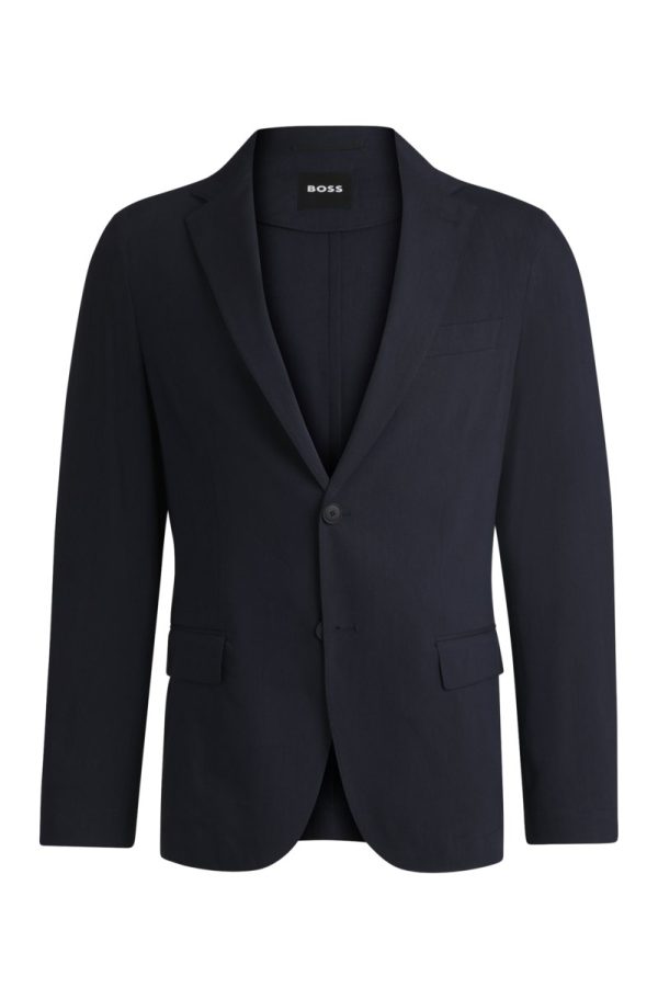 Kavaj p-hanry-flaps dark blue