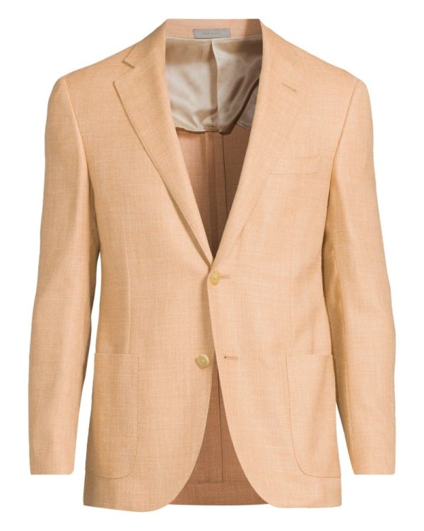 Kavaj patch hopsack orange