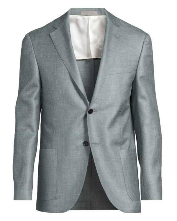 Kavaj patch twill green