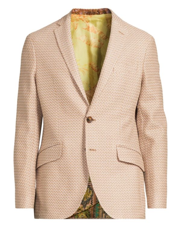 Kavaj roma jersey light beige