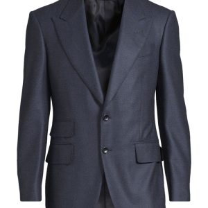 Kavaj shelton sharkskin marin Kavaj shelton sharkskin marin