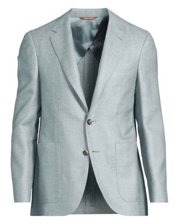 Kavaj twill green