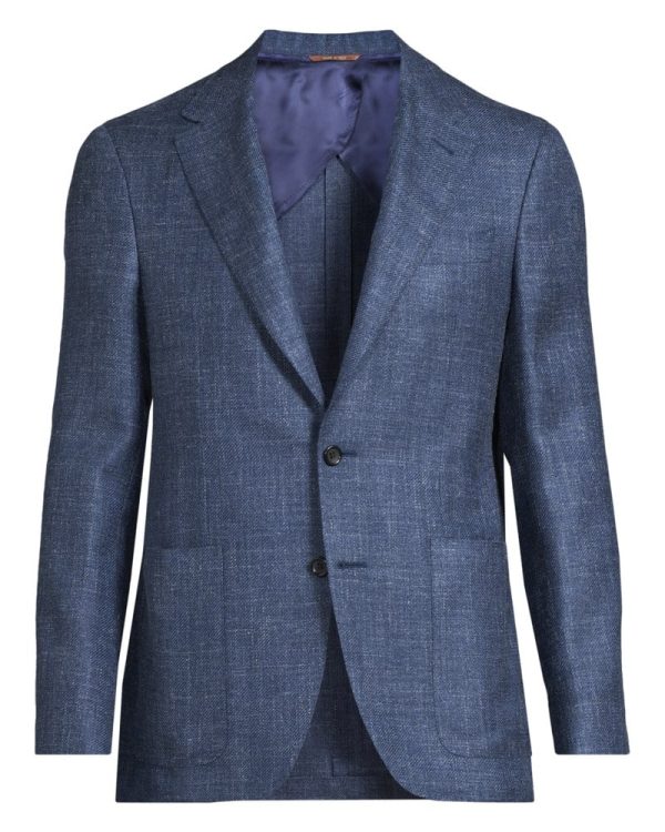 Kavaj twill navy