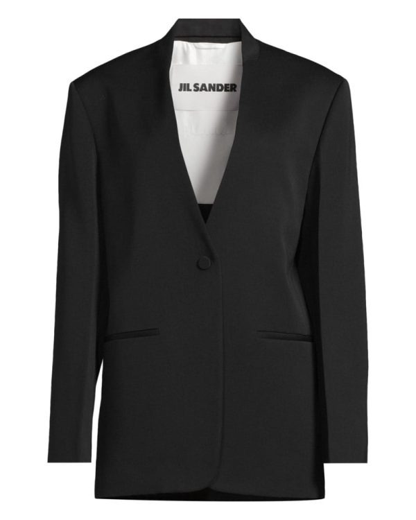 Kavaj wool 05 svart