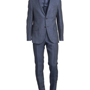 Kostym linnen classic blue