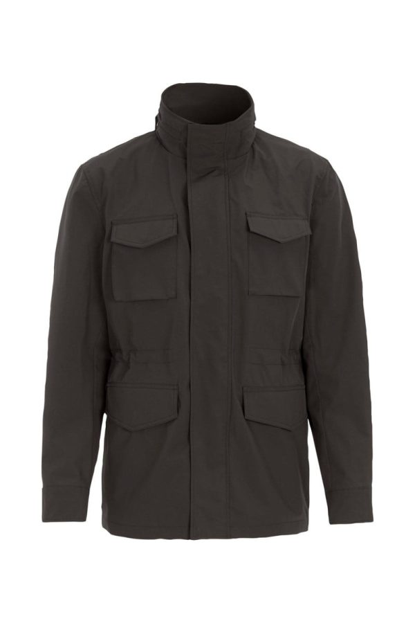 Nylon 3-lager m-65 jacka terra brown