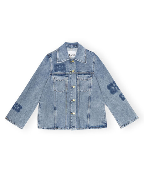Patch Denim Jacket