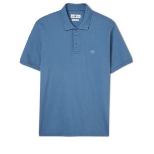 Pikétröja fritton mid blue Pikétröja fritton mid blue
