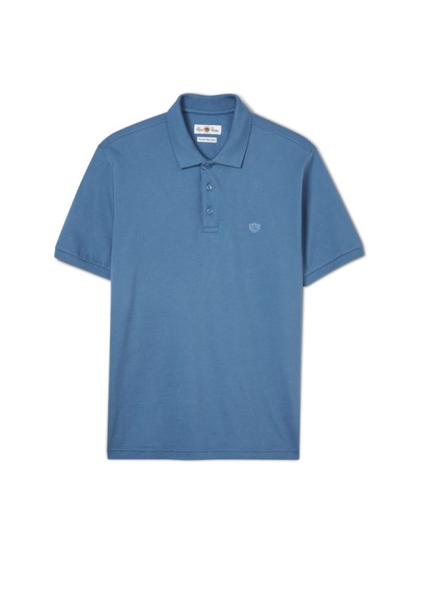 Pikétröja fritton mid blue