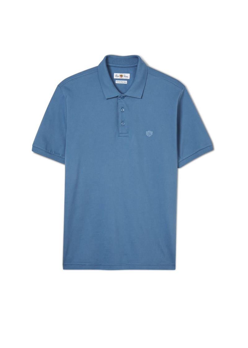 Pikétröja fritton mid blue