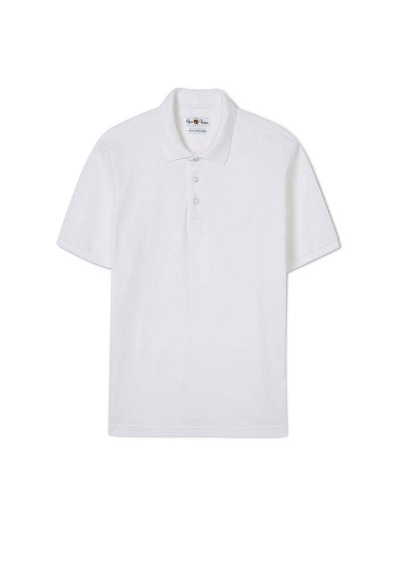 Pikétröja fritton white