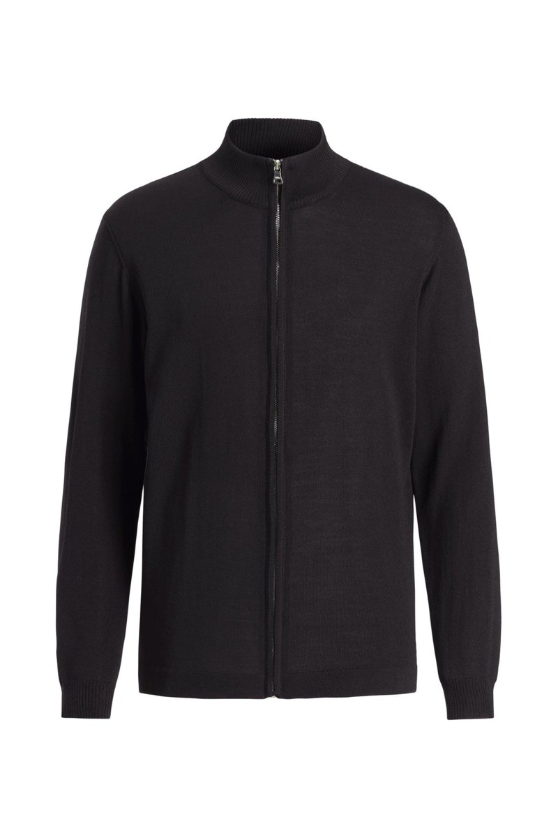 Regular fit full zip cardigan extra fine merinoull night blue