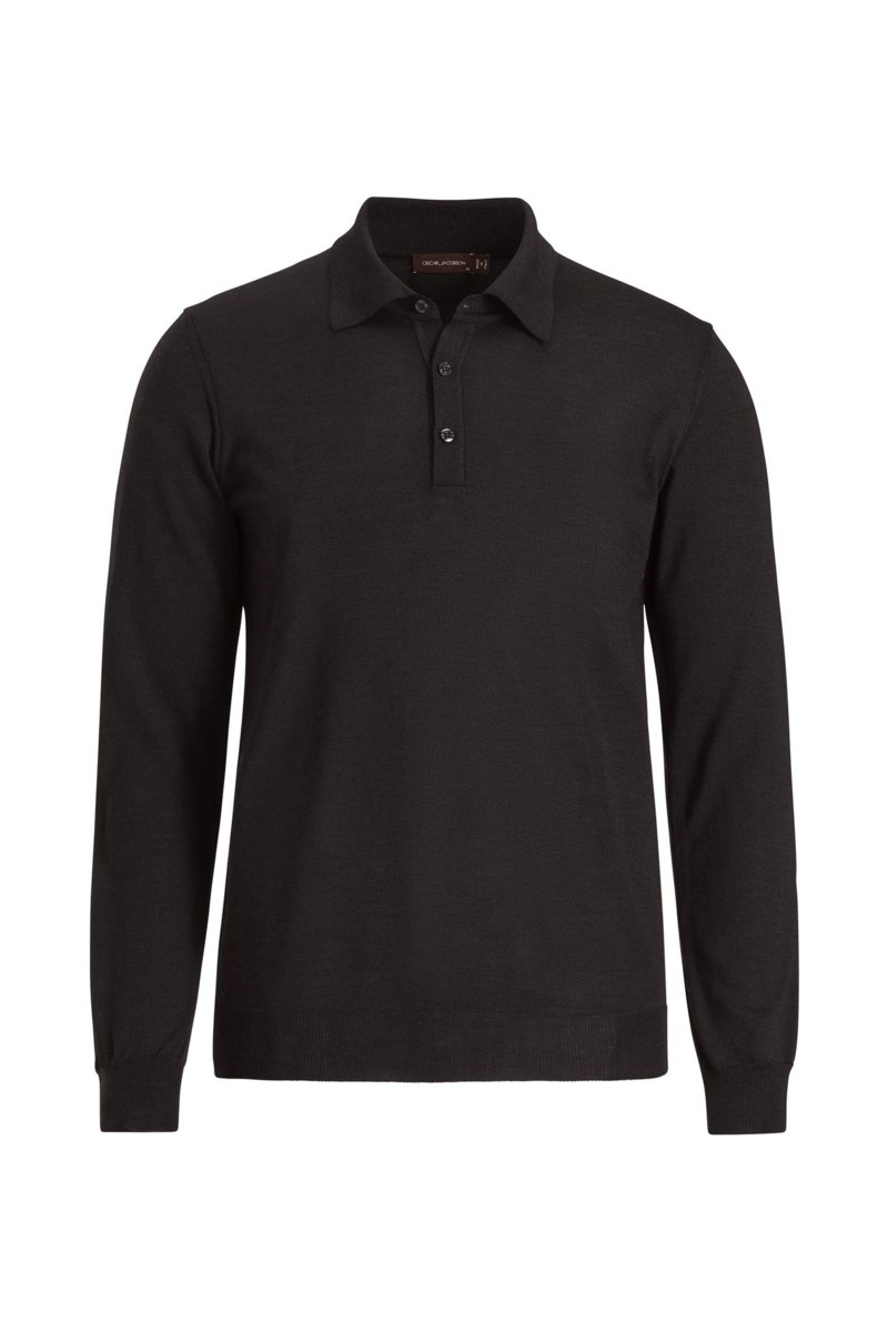 Regular fit piké extra fine merinoull night blue