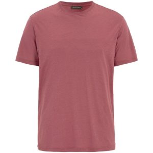 Regular fit t-shirt tencel-bomull wild red