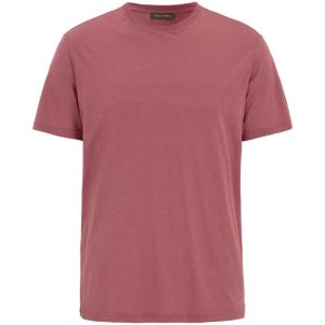 Regular fit t-shirt tencel-bomull wild red