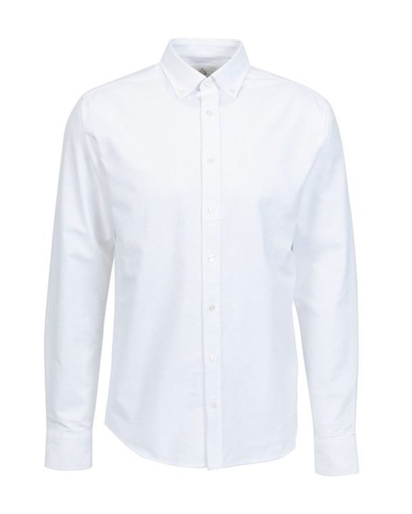Skjorta boston oxford regular fit vit
