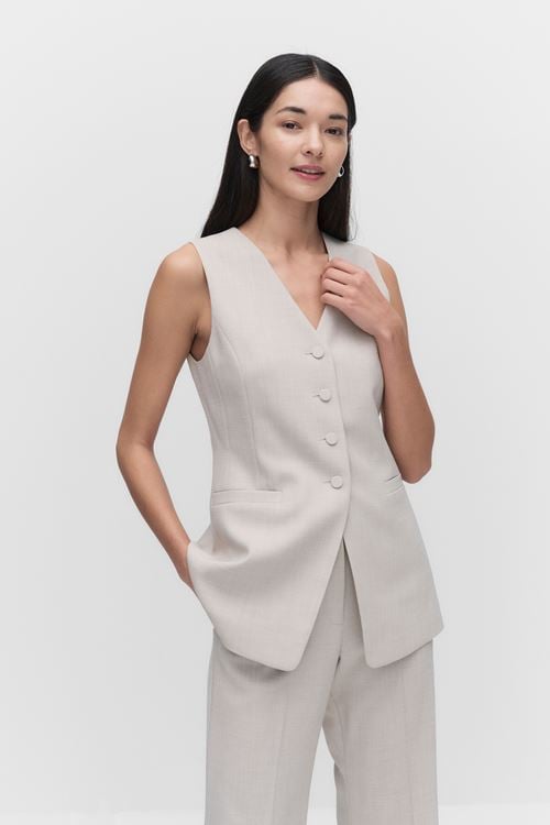 Stockh lm Studio Franka waistcoat Kavajer