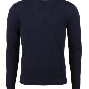Textured Merino Crew