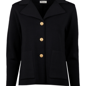 Dea stickad kavaj black Dea stickad kavaj black