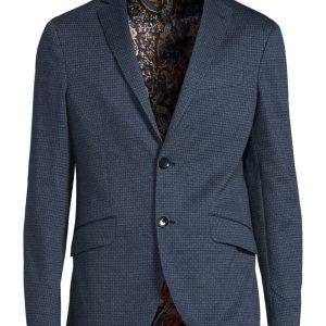 Enkelknäppt kavaj mrcb0001 jacket roma jersey mörkblå Enkelknäppt kavaj mrcb0001 jacket roma jersey mörkblå