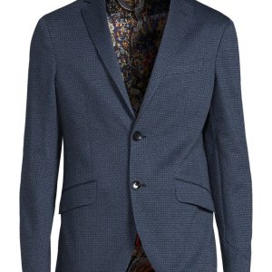 Enkelknäppt kavaj mrcb0001 jacket roma jersey mörkblå Enkelknäppt kavaj mrcb0001 jacket roma jersey mörkblå