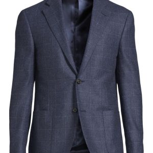 Kavaj 946g76 patch pocket fancy wool cashmere marin Kavaj 946g76 patch pocket fancy wool cashmere marin