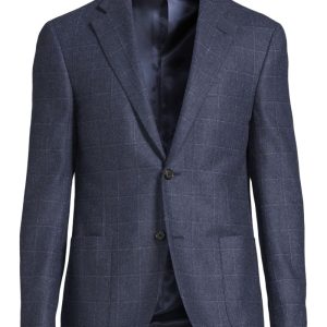 Kavaj 946g76 patch pocket fancy wool cashmere marin Kavaj 946g76 patch pocket fancy wool cashmere marin