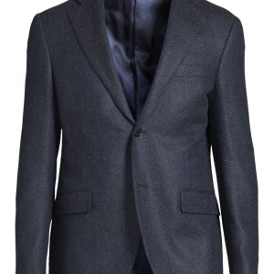 Kavaj flap pocket pure cashmere marin Kavaj flap pocket pure cashmere marin