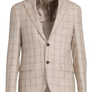 Kavaj gate flap check beige Kavaj gate flap check beige