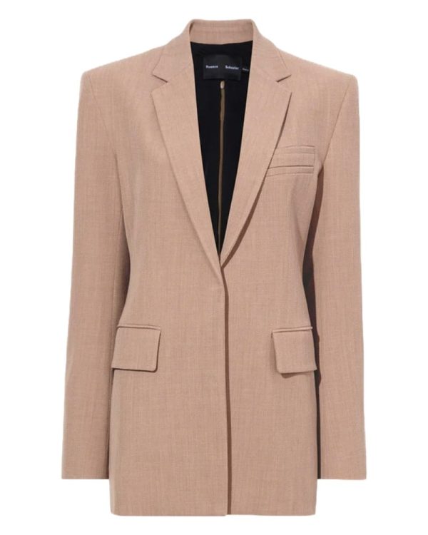 Kavaj laurie khaki melange
