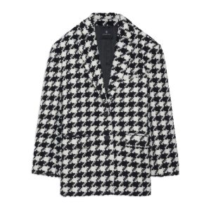 Kavaj quinn black and white houndstooth Kavaj quinn black and white houndstooth