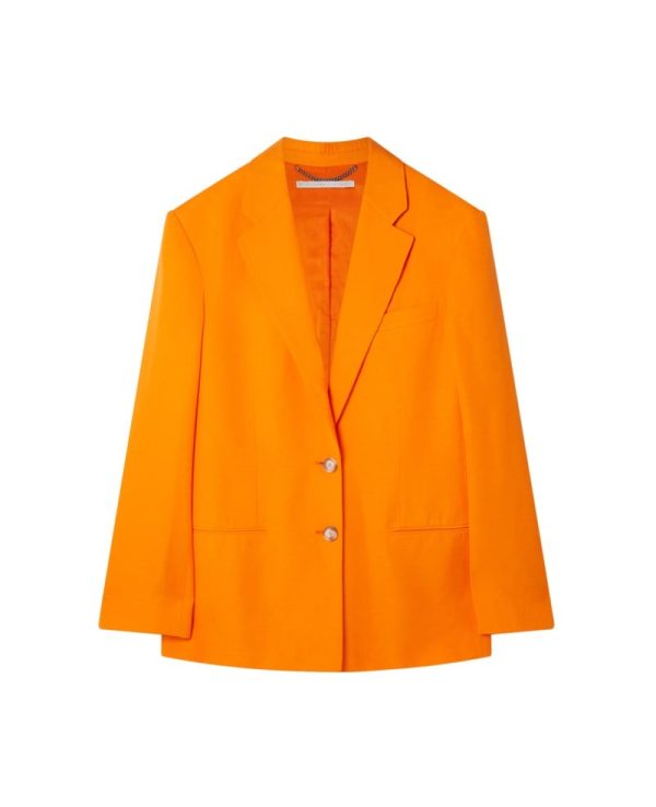 Kavaj slim orange