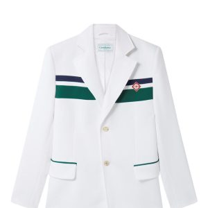 Kavaj sports tailoring white green navy Kavaj sports tailoring white green navy