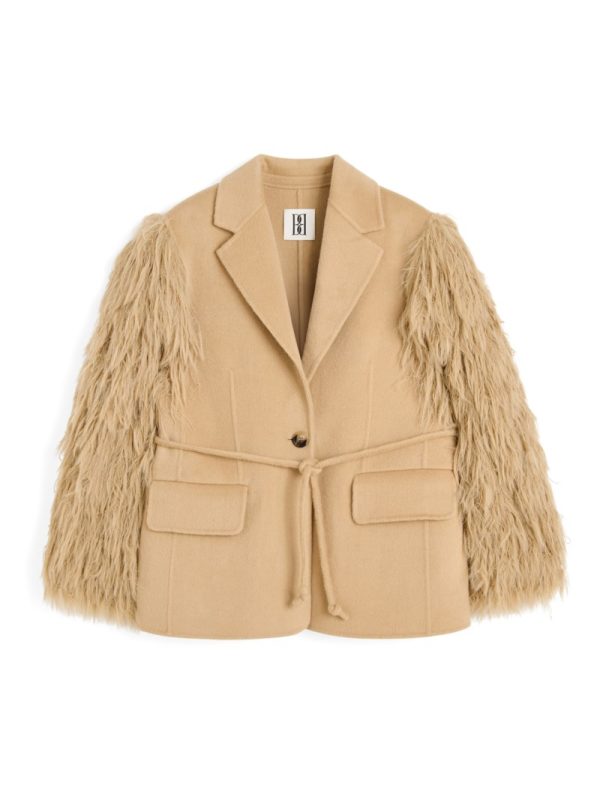Manteau kavaj dark sand