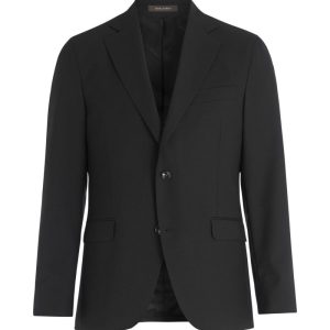 Regular fit microstructure kavaj black Regular fit microstructure kavaj black